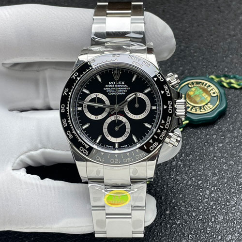 ロレックス M126500LN-0002 コスモグラフ デイトナ 40mm ブラック ZF製最強のスーパーコピー時計