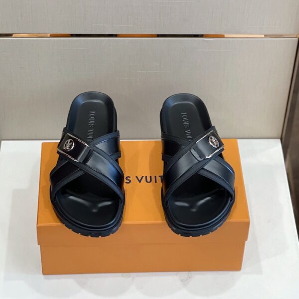 Louis Vuitton(ルイヴィトン) サンダル (メンズ) スリッパ レ NX256759