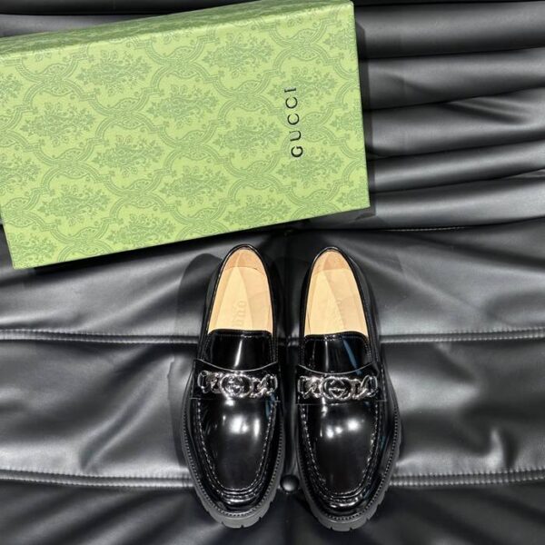 Gucciメンズ 靴 グッチ メンズビジネス革靴 NX258398
