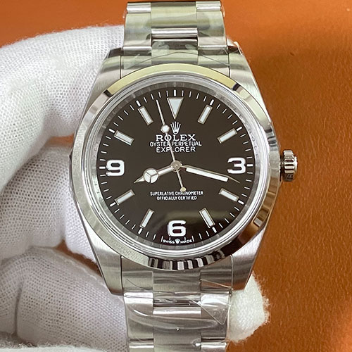 ミニマルな印象ロレックスコピー 224270 エクスプローラー I 40mm 369アラビア ブラック