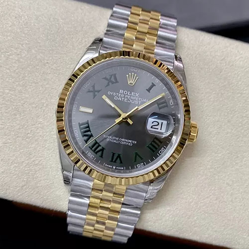 ロレックスコピーM126233-0035 デイトジャスト 36mm スレートローマ