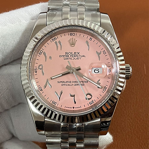 ロレックスコピー 126334 デイトジャスト 41mm ピンク 中東