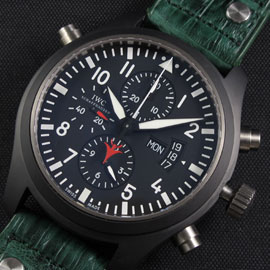 IWC パイロットクロノトップガン Asian 7750搭載 28800振動