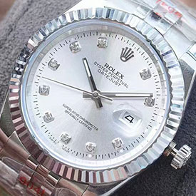 新品発売 ROLEXコピー時計 デイトジャスト41mm 126334 2813ムーブ搭載 日付表示 ぎんはく‐しょく