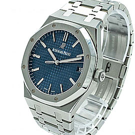 優良店舗 AUDEMARS PIGUET ロイヤルオーク Automatic 15500ST.OO.1220ST.01 コピー時計 デイト 夜光