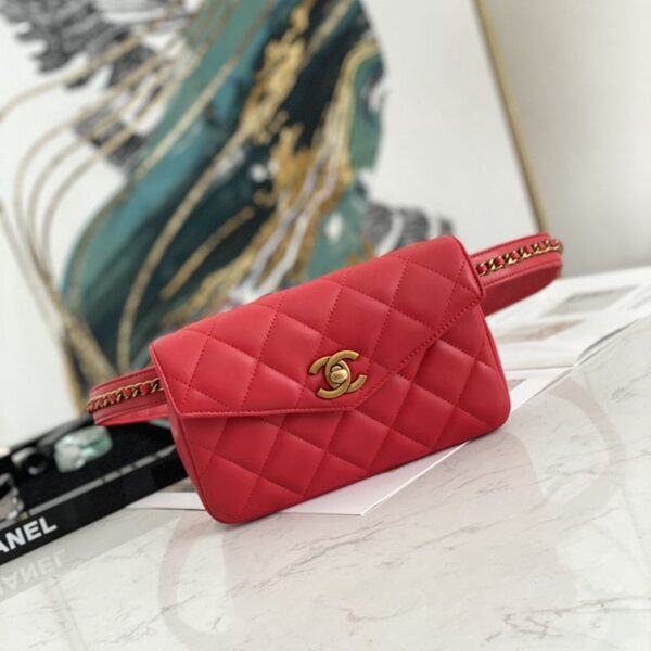 CHANEL シャネル レディースバッグ  SIZE:18x12x3.5cm