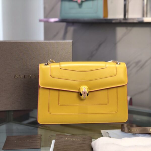 Bvlgari ブルガリ レディースバッグ  SIZE:28x18x7cm