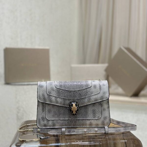 Bvlgari ブルガリ レディースバッグ  SIZE:22x13x6cm