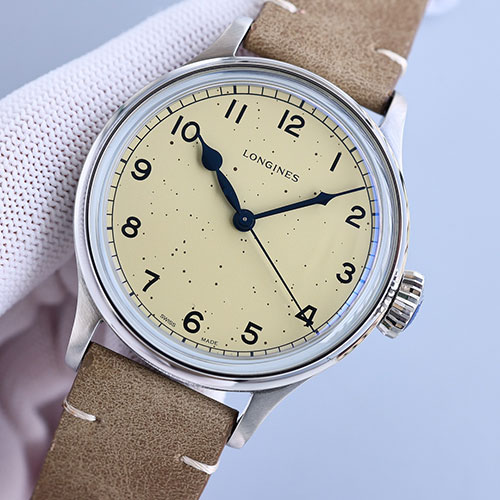 LONGINES 国内大人気商品ロンジンコピーL2.819.4.93.2 ヘリテージ ミリタリー 38.5㎜