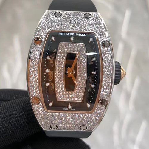 最高精密スーパーコピーリシャールミル RM 07-01 18KWG × Diamond 満天の星