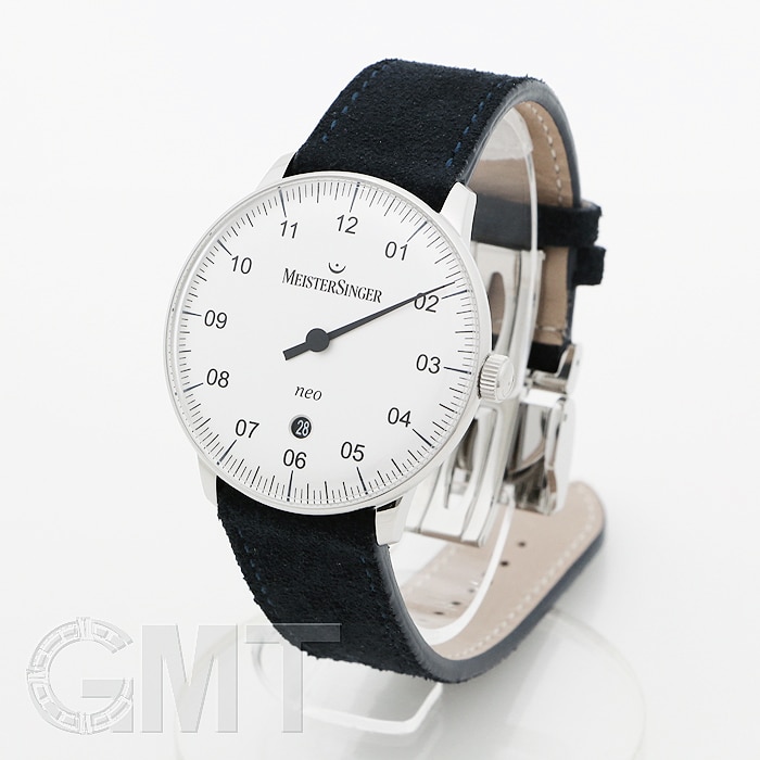 マイスタージンガー ネオ プラス シルバー ブルースエード NE401