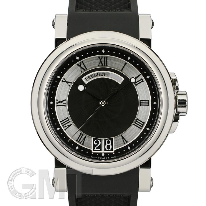 BREGUET ブレゲ マリーン ラージデイト 5817ST/92/5V8 ブラック