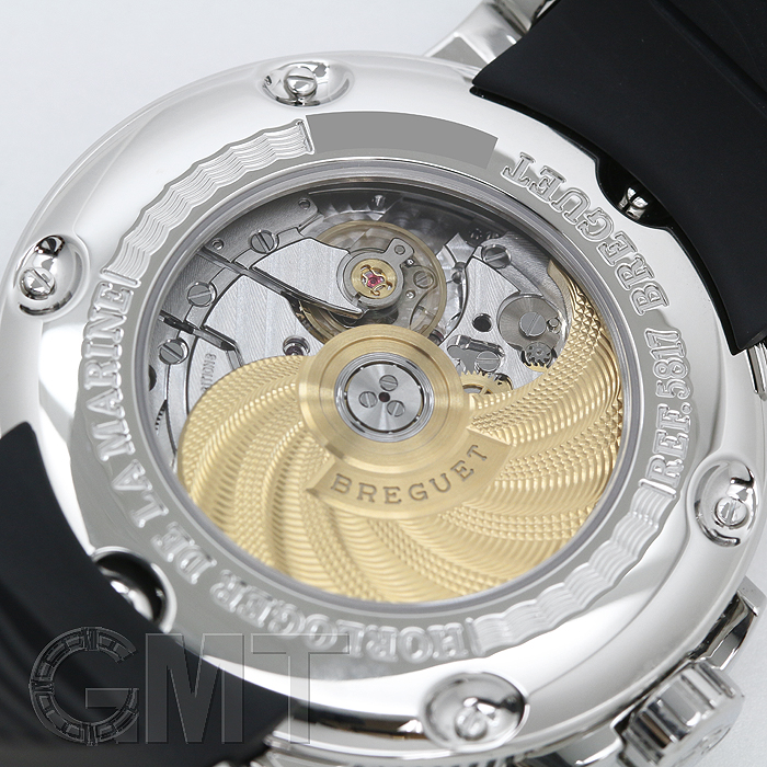 BREGUET ブレゲ マリーン ラージデイト 5817ST/92/5V8 ブラック
