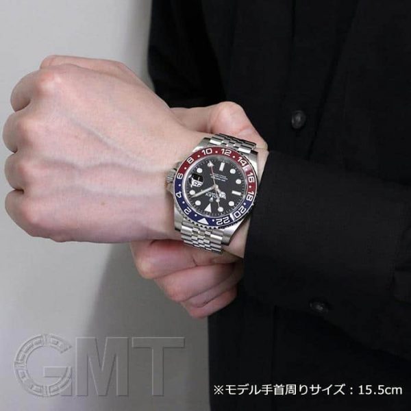 ROLEX ロレックス GMTマスター II 126710BLRO ブルーレッド ジュビリーブレスレット