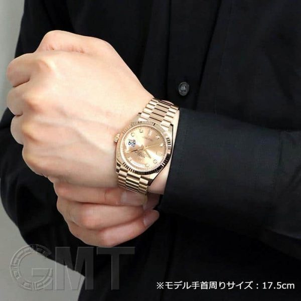 ROLEX ロレックス デイデイト 36 128235A ロゼダイヤ【未使用品】