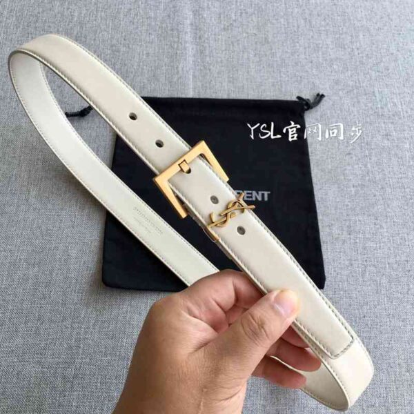 YSL ベルト(Belt) 大人気 3cm サンローラン レディースベルト PD256651