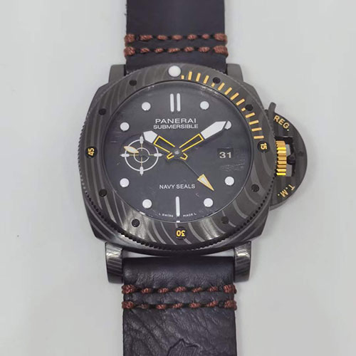 佐川急便 パネライコピー PAM01324 サブマーシブル  Gmt カーボテック ネイビーシールズ 47mm