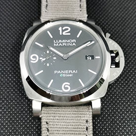 世界限定500本！パネライPAM01358 ルミノール　マリーナ　ESteel™ Grigio Roccia グレー