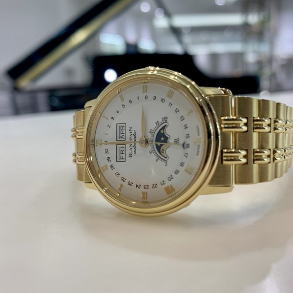 BLANCPAIN ブランパン ヴィルレ コンプリートカレンダー 6595-1418-A30 イエローゴールド