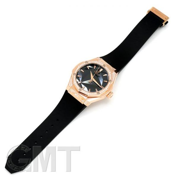 HUBLOT クラシック フュージョン オーリンスキー キングゴールド オルタナティブ パヴェ 550.OS.1800.RX.1804.ORL19