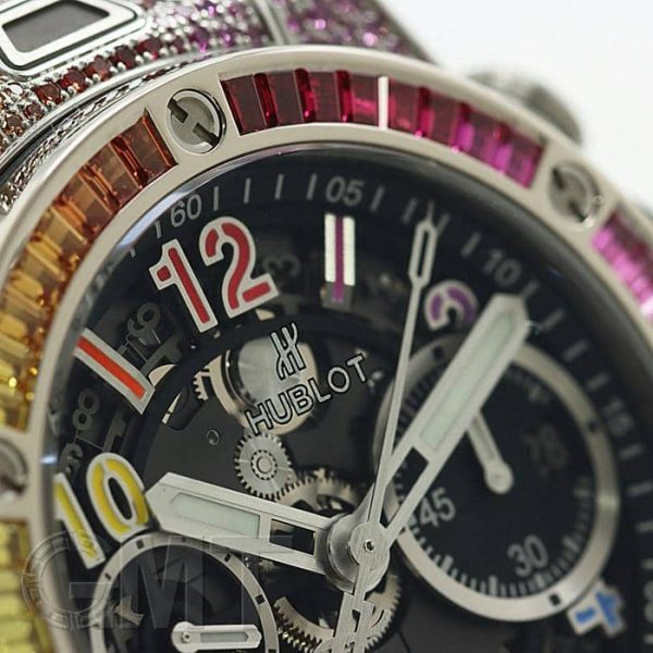 HUBLOT ウブロ ビッグバン ウニコ レインボー チタニウム 441.NX.1117.LR.0999